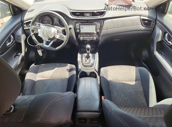 5N1AT2MV0HC878546 2017 NISSAN ROGUE Gray Вид панелі приладів