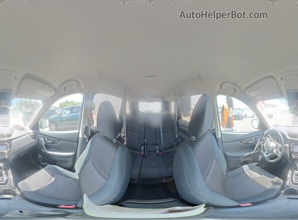 5N1AT2MV0HC878546 2017 NISSAN ROGUE Gray Вид наклейки з VIN-кодом