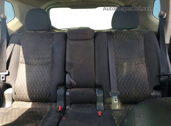 5N1AT2MV0JC703879 2018 NISSAN ROGUE Red Vista de los asientos traseros