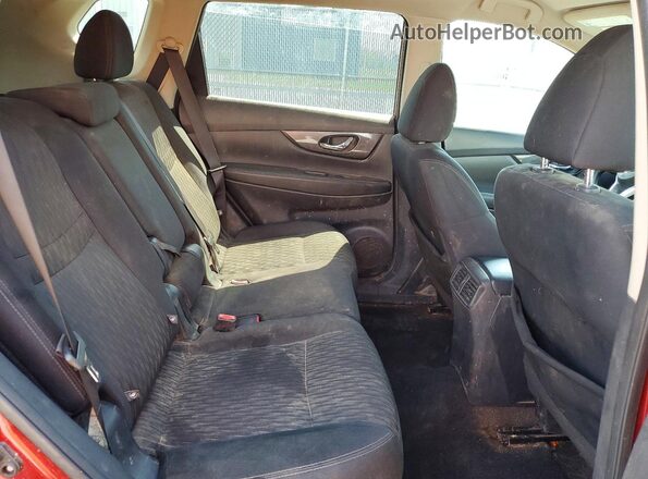 5N1AT2MV0JC703879 2018 NISSAN ROGUE Red Vista interior trasera