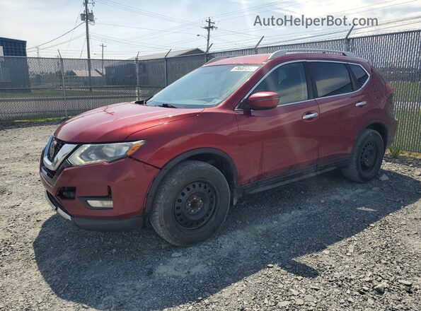 5N1AT2MV0JC703879 2018 NISSAN ROGUE Red 
