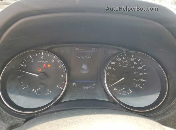 5N1AT2MV0JC703879 2018 NISSAN ROGUE Red Vista del cuadro de instrumentos