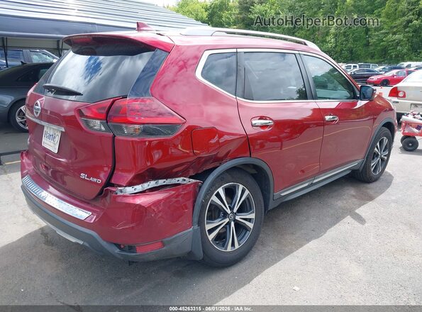 5N1AT2MV0JC712615 2018 NISSAN ROGUE Red 