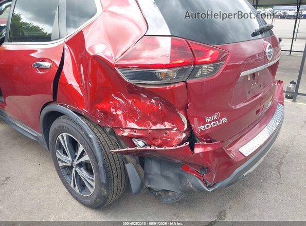 5N1AT2MV0JC712615 2018 NISSAN ROGUE Red 