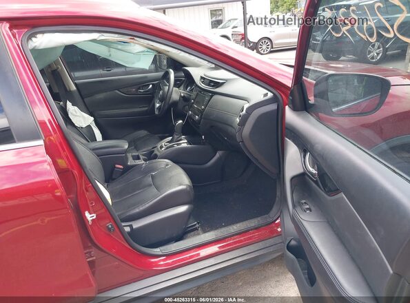 5N1AT2MV0JC712615 2018 NISSAN ROGUE Red 
