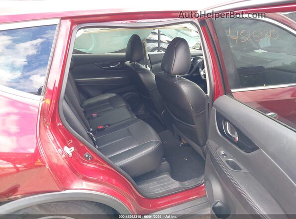 5N1AT2MV0JC712615 2018 NISSAN ROGUE Red 