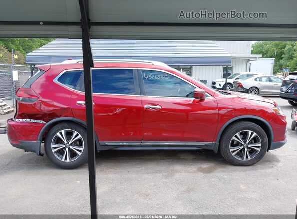 5N1AT2MV0JC712615 2018 NISSAN ROGUE Red 