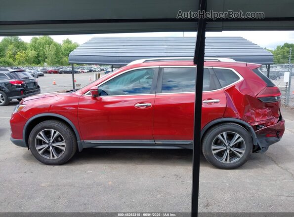 5N1AT2MV0JC712615 2018 NISSAN ROGUE Red 