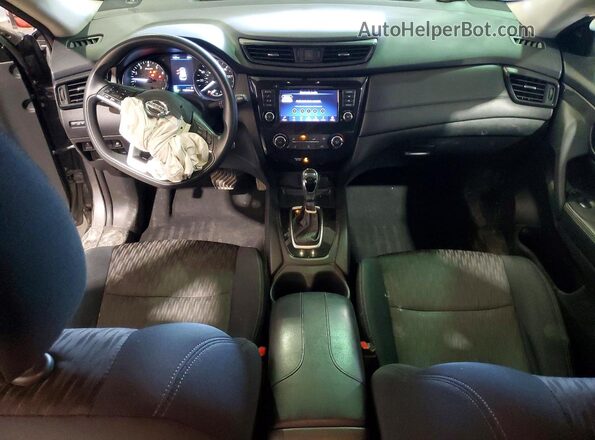 5N1AT2MV0JC727244 2018 NISSAN ROGUE Gray Вид панелі приладів