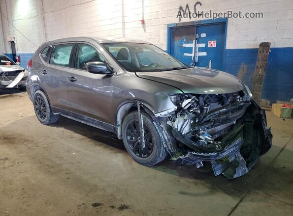 5N1AT2MV0JC727244 2018 NISSAN ROGUE Gray Передня права чверть