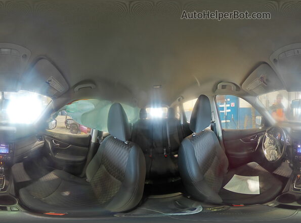 5N1AT2MV0JC727244 2018 NISSAN ROGUE Gray Панорамний вид салону 360°