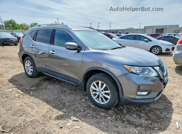 5N1AT2MV0JC745002 2018 NISSAN ROGUE Gray 