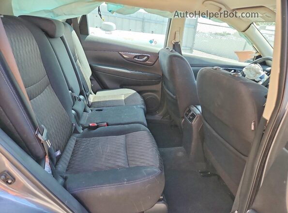 5N1AT2MV0JC769249 2018 NISSAN ROGUE Gray Вид задніх сидінь
