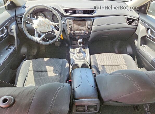 5N1AT2MV0JC769249 2018 NISSAN ROGUE Gray Вид панелі приладів