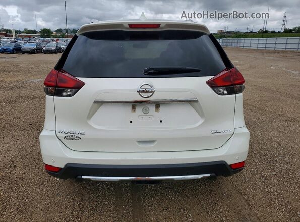 5N1AT2MV0KC745812 2019 NISSAN ROGUE White უკანა ხედი
