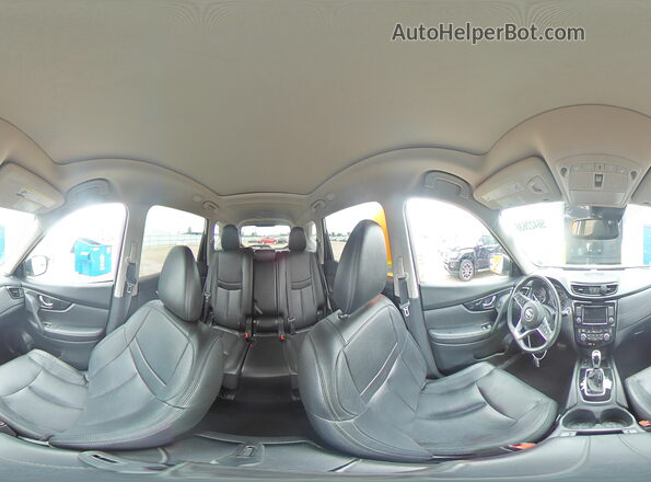 5N1AT2MV0KC745812 2019 NISSAN ROGUE White სალონის 360-გრადუსიანი ხედი