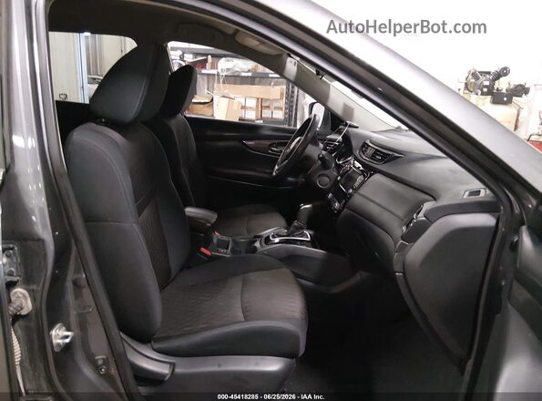 5N1AT2MV0KC772508 2019 NISSAN ROGUE Gray Вид салону спереду