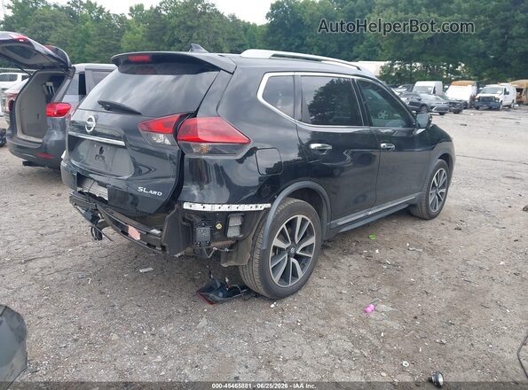 5N1AT2MV0KC810402 2019 NISSAN ROGUE Black უკანა მარჯვენა
