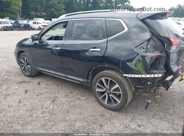 5N1AT2MV0KC810402 2019 NISSAN ROGUE Black უკანა მარცხენა