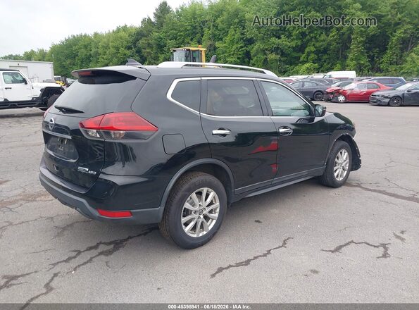 5N1AT2MV0KC834313 2019 NISSAN ROGUE Black უკანა მარჯვენა