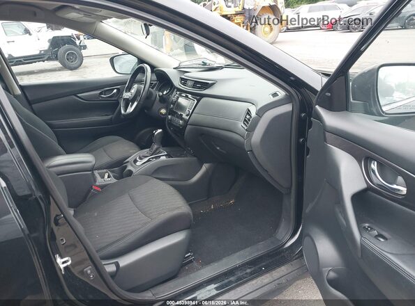 5N1AT2MV0KC834313 2019 NISSAN ROGUE Black წინა სალონის ხედი