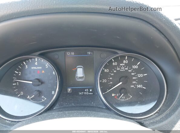 5N1AT2MV0KC838474 2019 NISSAN ROGUE Синий Вид задних сидений