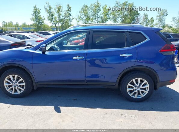 5N1AT2MV0KC838474 2019 NISSAN ROGUE Синий Панорамный вид салона 360°