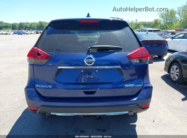 5N1AT2MV0KC838474 2019 NISSAN ROGUE Синий 