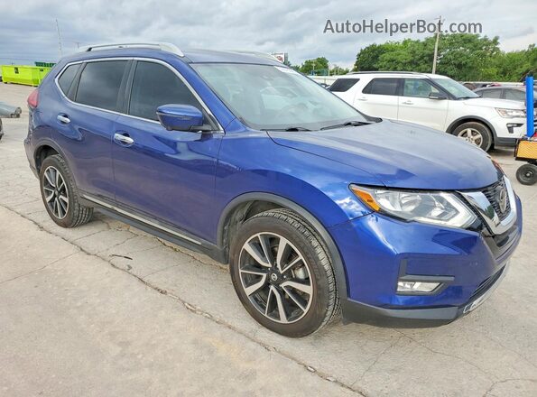 5N1AT2MV0LC708633 2020 NISSAN ROGUE Blue Передня права чверть