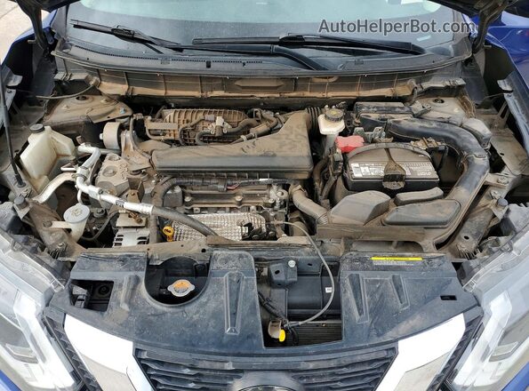 5N1AT2MV0LC708633 2020 NISSAN ROGUE Blue Вид підкапотного простору