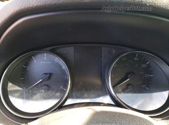5N1AT2MV0LC709295 2020 NISSAN ROGUE Charcoal Вид щитка приладів