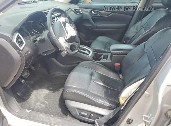 5N1AT2MV1GC767535 2016 NISSAN ROGUE Gray Սալոնի դիմացի տեսք