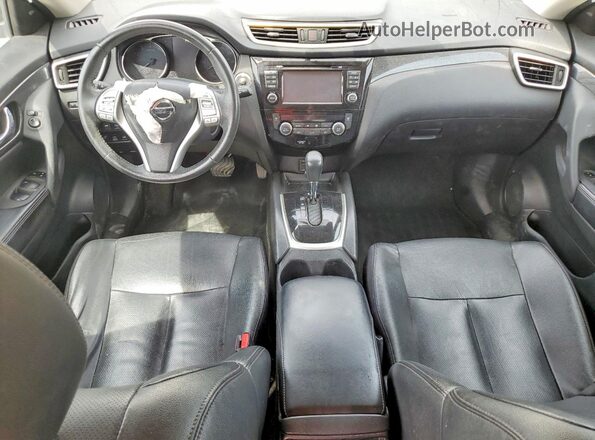 5N1AT2MV1GC767535 2016 NISSAN ROGUE Gray Առջևի վահանակի տեսք