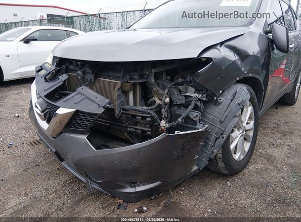 5N1AT2MV1GC783833 2016 NISSAN ROGUE Gray წინა ხედი