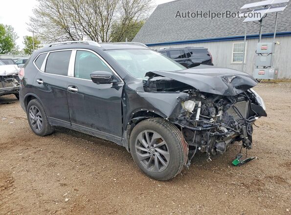 5N1AT2MV1GC802512 2016 NISSAN ROGUE Gray Przód prawy