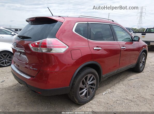 5N1AT2MV1GC853640 2016 NISSAN ROGUE Red 