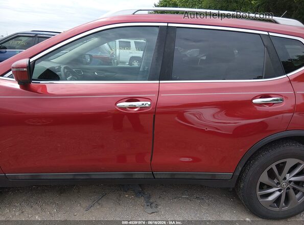 5N1AT2MV1GC853640 2016 NISSAN ROGUE Red 