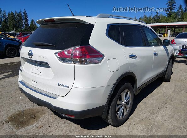 5N1AT2MV1GC891014 2016 NISSAN ROGUE White Trasero derecho