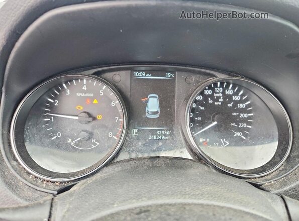 5N1AT2MV1HC751935 2017 NISSAN ROGUE Синий 