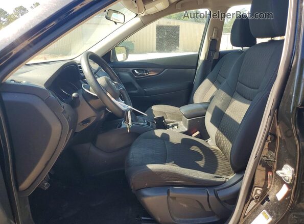 5N1AT2MV1HC811342 2017 NISSAN ROGUE Black Սալոնի դիմացի տեսք