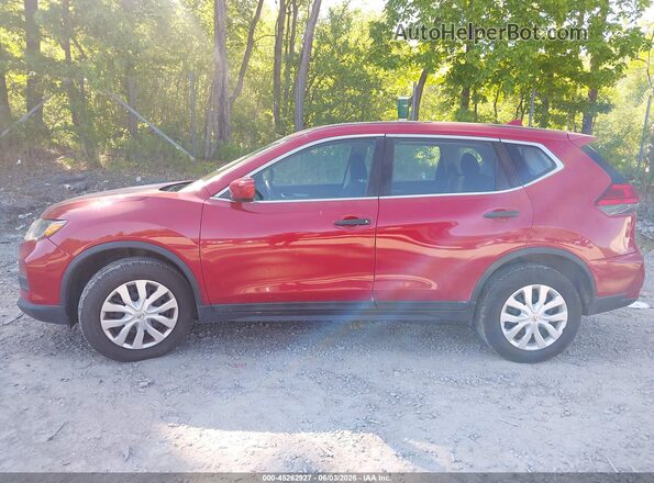 5N1AT2MV1HC820364 2017 NISSAN ROGUE Red Vista interior de 360 grados