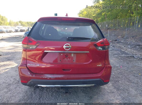 5N1AT2MV1HC820364 2017 NISSAN ROGUE Red 