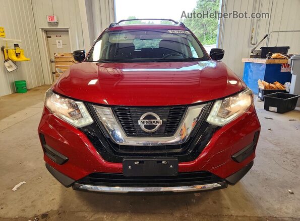 5N1AT2MV1HC874988 2017 NISSAN ROGUE Red Вид спереду