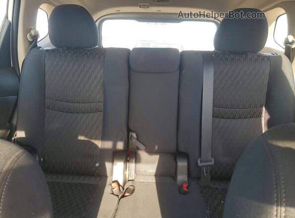 5N1AT2MV1JC717113 2018 NISSAN ROGUE White Вид задніх сидінь