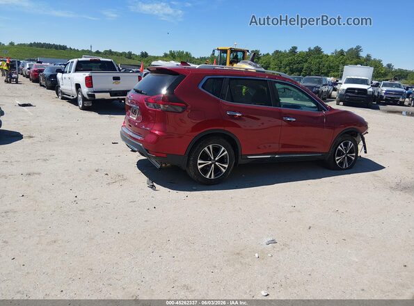 5N1AT2MV1JC753495 2018 NISSAN ROGUE Red Հետևի աջ