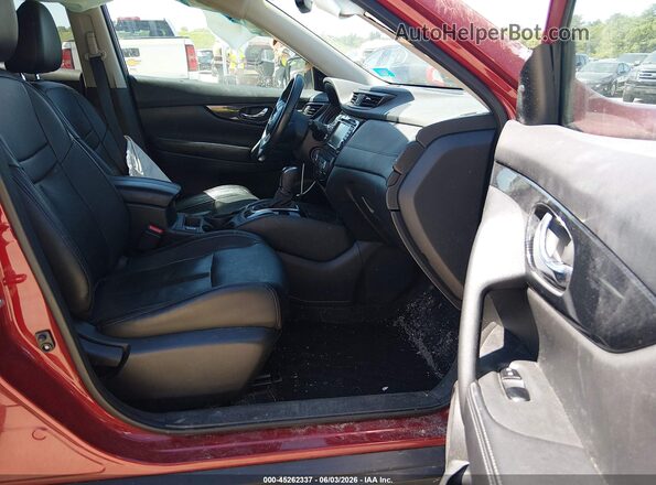 5N1AT2MV1JC753495 2018 NISSAN ROGUE Red Սալոնի դիմացի տեսք