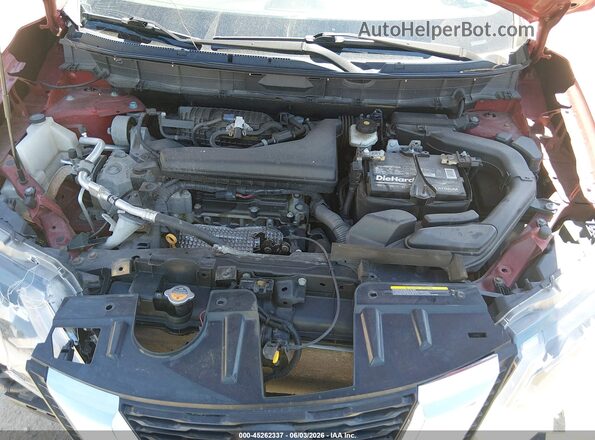 5N1AT2MV1JC753495 2018 NISSAN ROGUE Red Հետևի տեսք