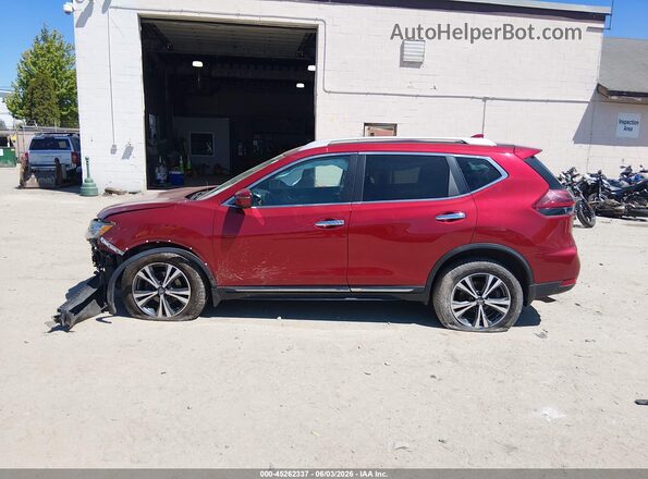 5N1AT2MV1JC753495 2018 NISSAN ROGUE Red 