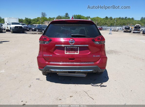 5N1AT2MV1JC753495 2018 NISSAN ROGUE Red 