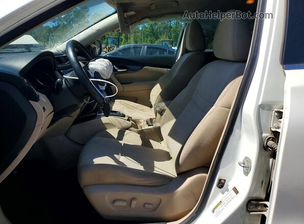 5N1AT2MV1JC773360 2018 NISSAN ROGUE White Front interior view